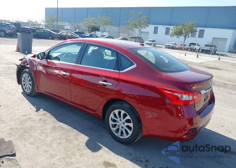 2019 Nissan Sentra Sv из США, поврежденный, VIN 3N1AB7APXKY436112